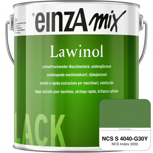 einzA Lawinol seidenglänzend (NCS S 4040-G30Y)