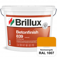 Betonfinish 839 (RAL 1007 Narzissengelb) elastische Beschichtung zum Schutz rissgefährdeter Betonbau