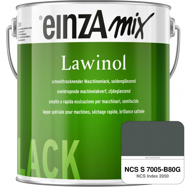 einzA Lawinol seidenglänzend (NCS S 7005-B80G)