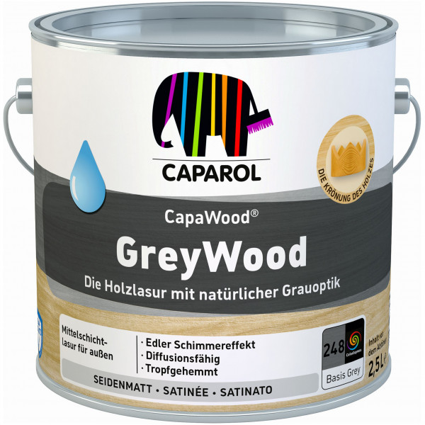 CapaWood® GreyWood (Grey) - ersetzt Capadur GreyWood
