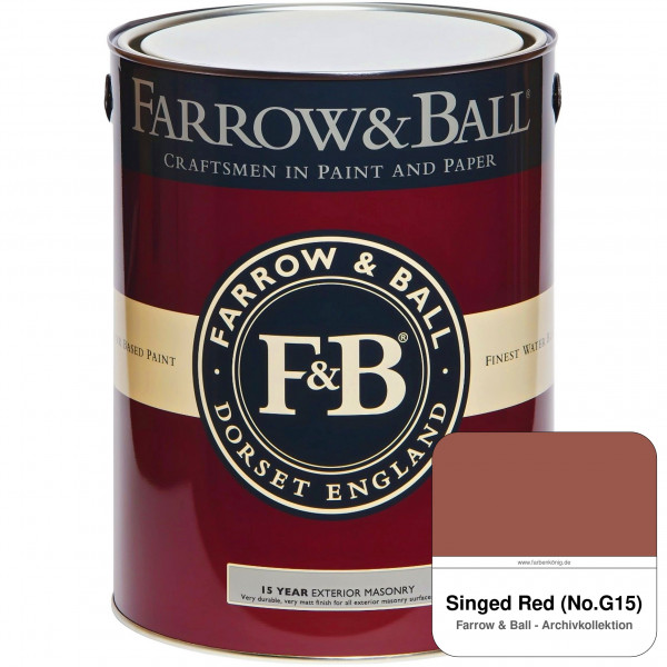 Exterior Masonry (Singed Red No. G15)