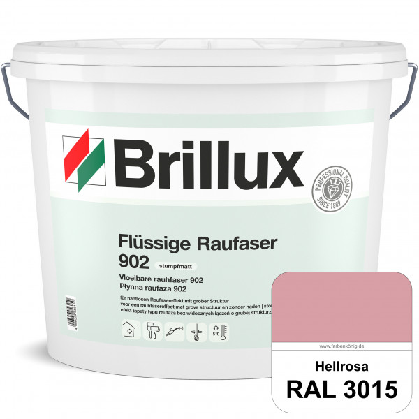 Flüssige Raufaser ELF 902 (RAL 3015 Hellrosa) Spezial-Dispersionsfarbe mit Raufasereffekt