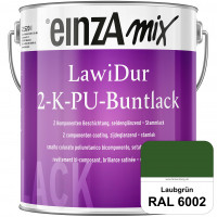 einzA LawiDur 2-K-PU-Buntlack - Seidenglanz (RAL 6002 Laubgrün)
