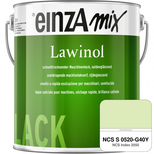 einzA Lawinol seidenglänzend (NCS S 0520-G40Y)