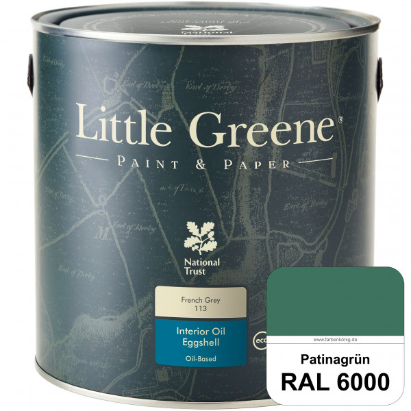 Interior Oil Eggshell (RAL 6000 Patinagrün)