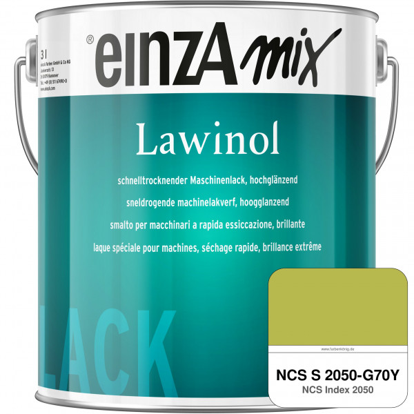 einzA Lawinol hochglänzend (NCS S 2050-G70Y)