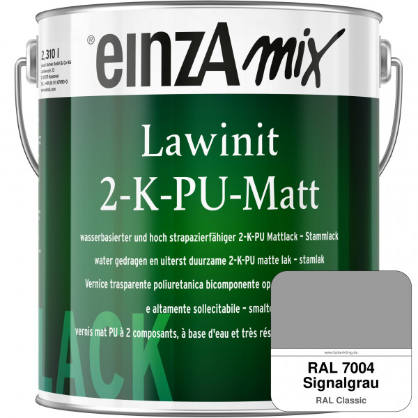 einzA Lawinit 2-K-PU Matt Stammlack (RAL 7004 Signalgrau)