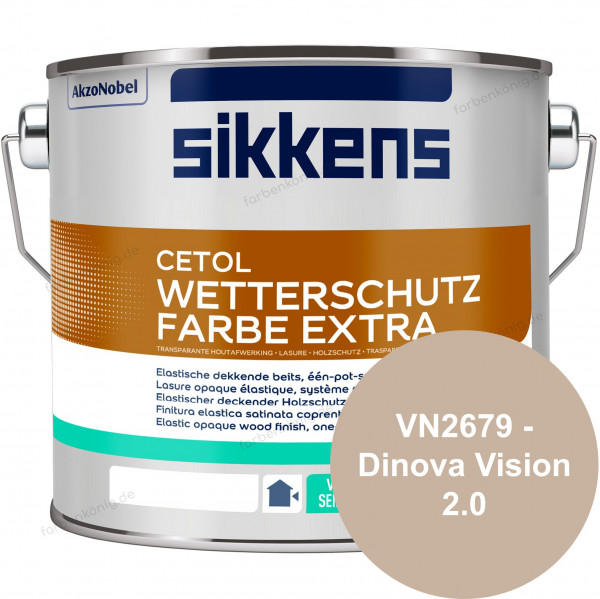 Cetol Wetterschutzfarbe Extra (B-Ware) - 1 Liter (Wunschfarbton)