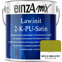 einzA Lawinit 2-K-PU Satin Stammlack (NCS S 3060-G70Y)