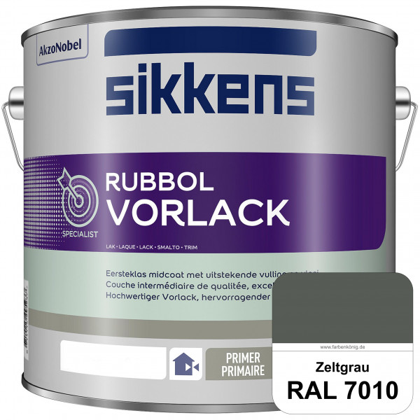 Rubbol Vorlack (RAL 7010 Zeltgrau) Aromatenfreier Vorlack der Spitzenklasse (außen & innen)