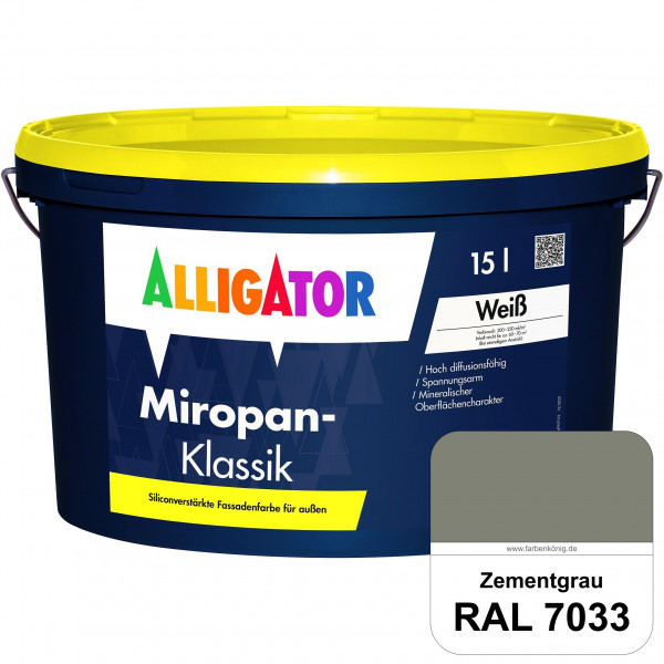 Miropan-Klassik (RAL 7033 Zementgrau)