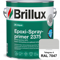 2K-Aqua Epoxi-Sprayprimer 2375 (RAL 7047 Telegrau 4) haftvermittelnde 2K-Grundierung auf nicht sauge