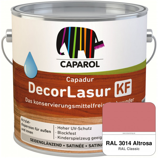 Caparol Capadur DecorLasur KF (RAL 3014 Altrosa)