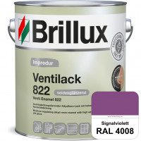 Impredur Ventilack 822 (RAL 4008 Signalviolett) Seidenglanzlack (lösemittelhaltig) Fenster & Türen i