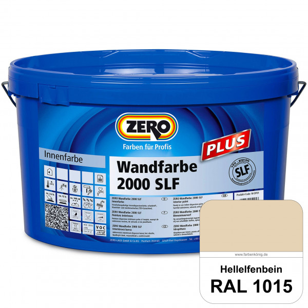 Wandfarbe 2000 SLF (RAL 1015 Hellelfenbein)