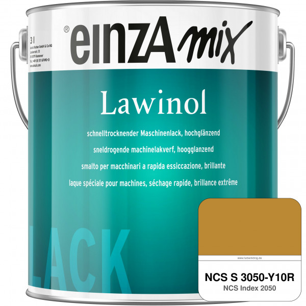 einzA Lawinol hochglänzend (NCS S 3050-Y10R)