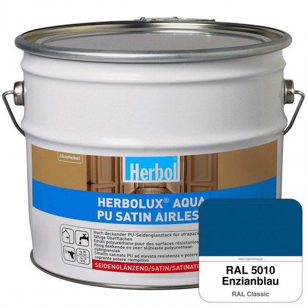 Herbolux Aqua PU Satin Airless (RAL 5010 Enzianblau)