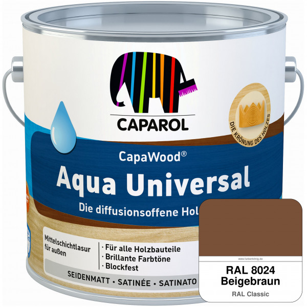 CapaWood® Aqua Universal (RAL 8024 Beigebraun)