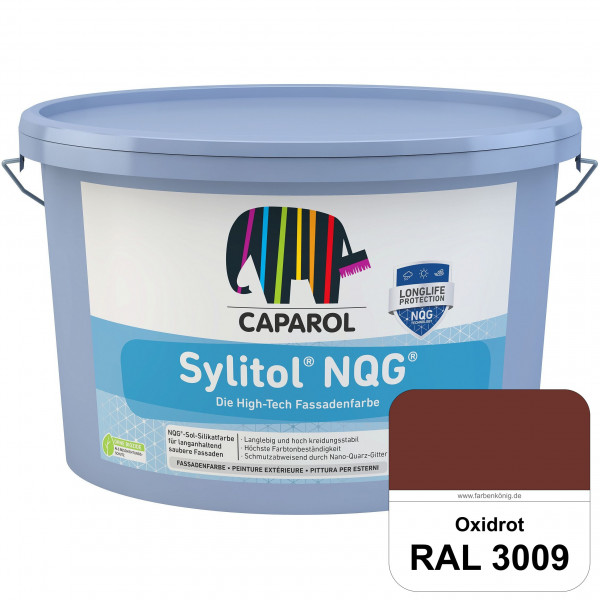 Sylitol® NQG (RAL 3009 Oxidrot) Dispersions-Silikatfarbe High-Tech-Fassadenfarbe