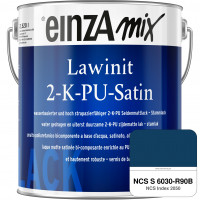 einzA Lawinit 2-K-PU Satin Stammlack (NCS S 6030-R90B)