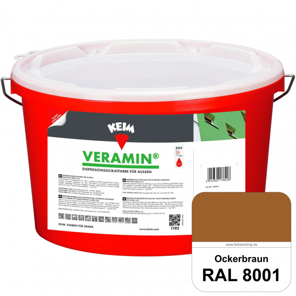 KEIM Veramin® (RAL 8001 Ockerbraun)