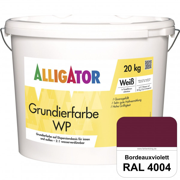 Grundierfarbe WP (RAL 4004 Bordeauxviolett)