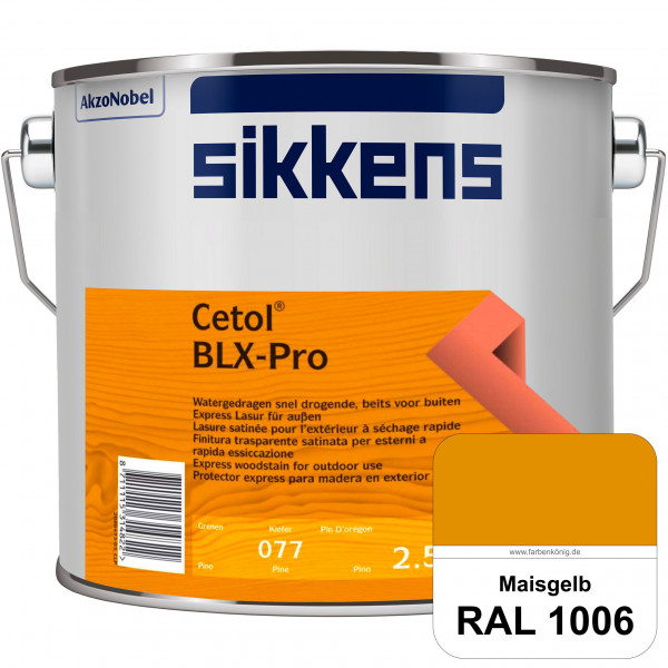 Cetol BLX-Pro (RAL 1006 Maisgelb) Express Lasur für die Beschichtung von Holzoberflächen (außen)