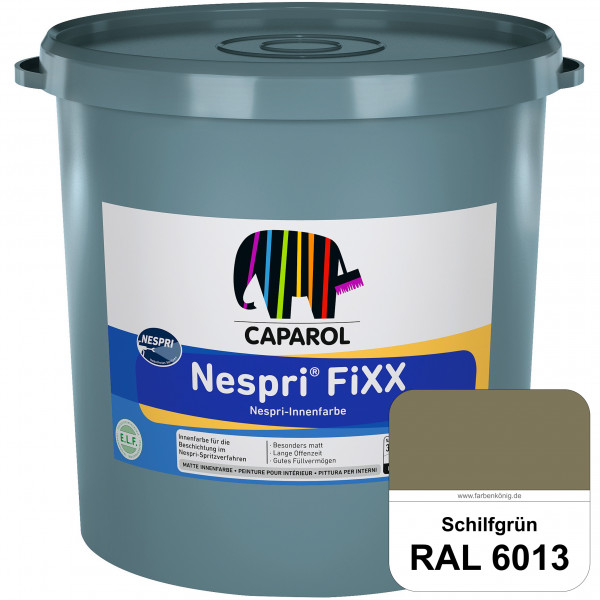 Nespri® FiXX (RAL 6013 Schilfgrün) Spezielle Innenfarbe für die rationelle Beschichtung im Nespri-Sp