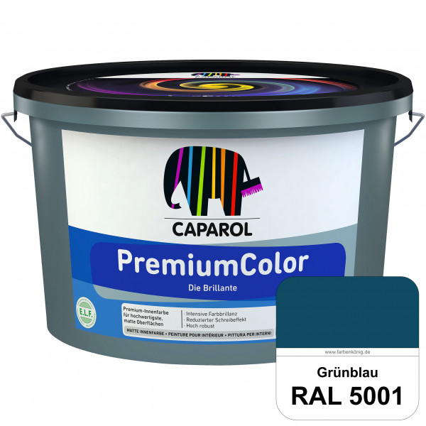 PremiumColor (RAL 5001 Grünblau) Premium Farbbrillanz & hohe Strapazierfähigkeit