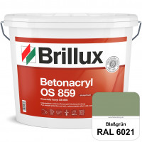 Betonacryl OS 859 (RAL 6021 Blassgrün) Wetterbeständige Schutzbeschichtung für Betonflächen (Außen)