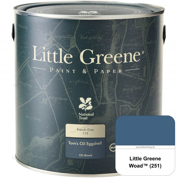 Tom's Oil Eggshell (251 Woad)