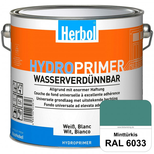 Hydroprimer (RAL 6033 Minttürkis) wasserverdünnbare Allgrund (Innen&Außen)