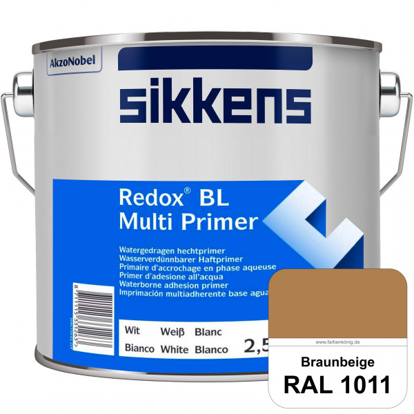 Redox BL Multi Primer (RAL 1011 Braunbeige) Wasserbasierter Universalprimer und Korrosionsschutz (in