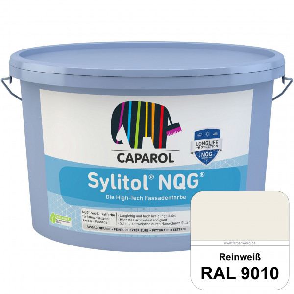 Sylitol® NQG (RAL 9010 Reinweiß) Dispersions-Silikatfarbe High-Tech-Fassadenfarbe