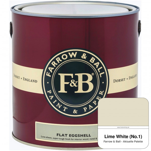 Flat Eggshell (Lime White No. 1)