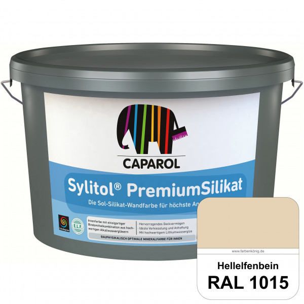 Caparol Sylitol PremiumSilikat (RAL 1015 Hellelfenbein) - ehemals Histolith PremiumSilikat