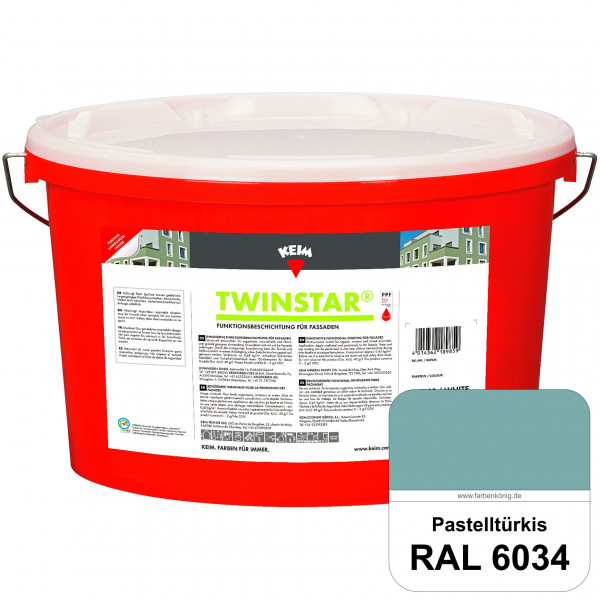 KEIM Twinstar® (RAL 6034 Pastelltürkis)