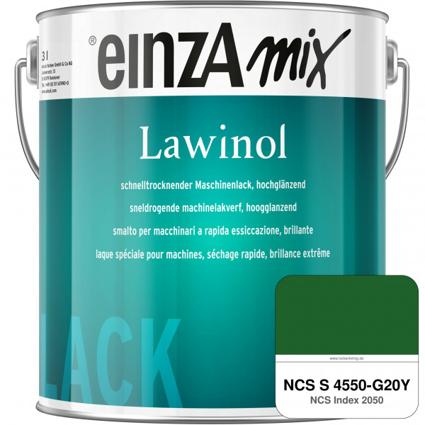 einzA Lawinol hochglänzend (NCS S 4550-G20Y)