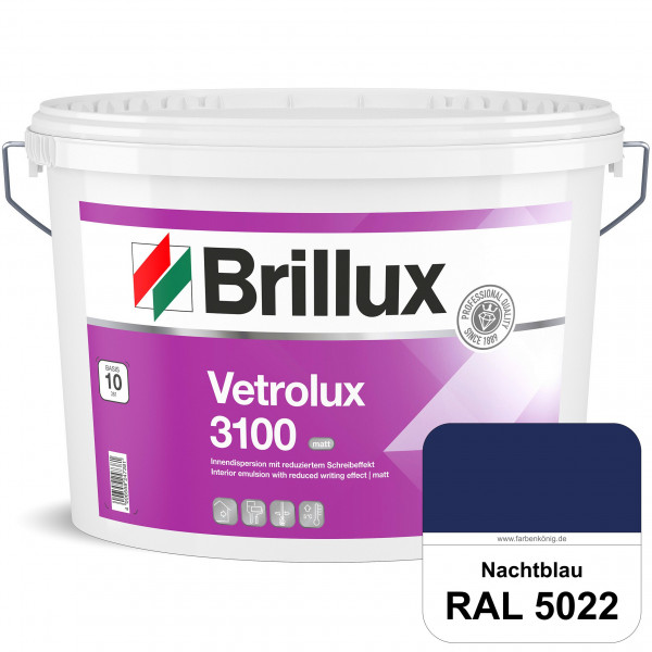 Vetrolux ELF 3100 (RAL 5022 Nachtblau) matte & gut zu reinigende Spezial-Innenfarbe