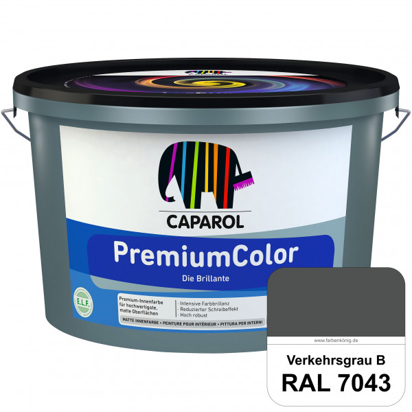 PremiumColor (RAL 7043 Verkehrsgrau B) Premium Farbbrillanz & hohe Strapazierfähigkeit