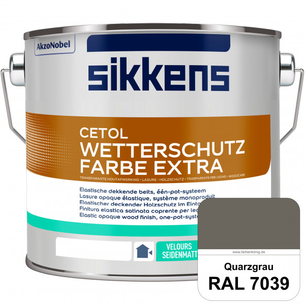 Cetol Wetterschutzfarbe Extra (RAL 7039 Quarzgrau)