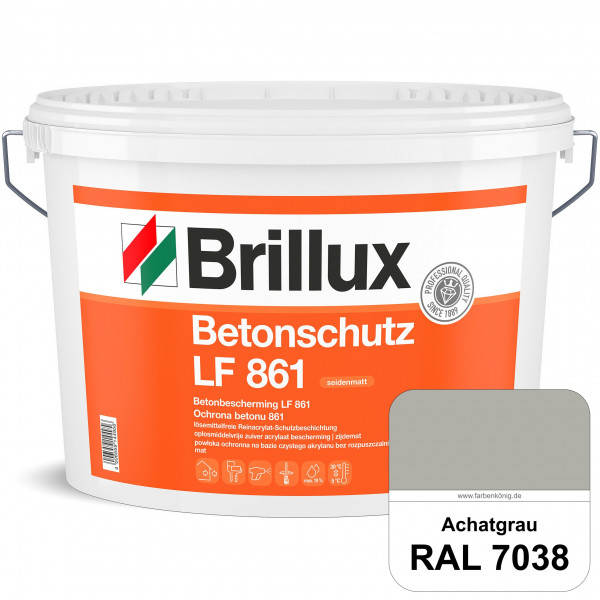 Betonschutz LF 861 (RAL 7038 Achatgrau) Wetterbeständige Lasur für mineralischen Untergründen z. B.