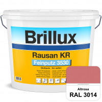 Rausan KR Feinputz 3530 (RAL 3014 Altrosa) organisch gebundener & verarbeitungsfertiger Glattputz (a