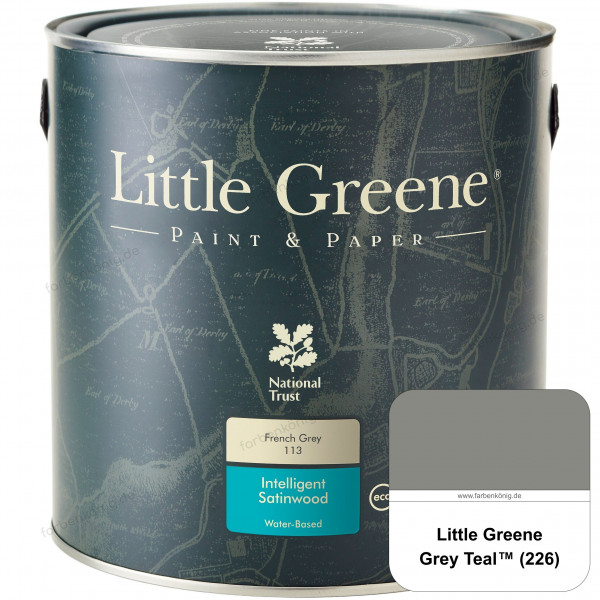 Intelligent Satinwood (226 Grey Teal)