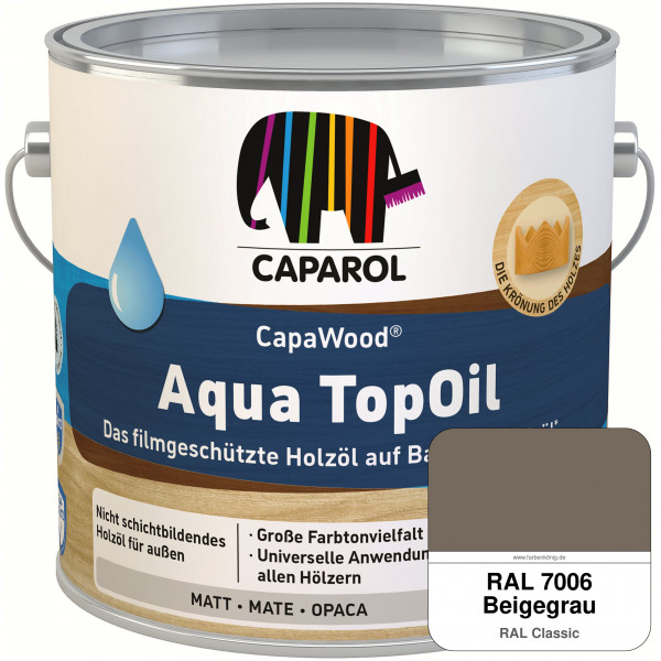 CapaWood® AquaTopOil (RAL 7006 Beigegrau)