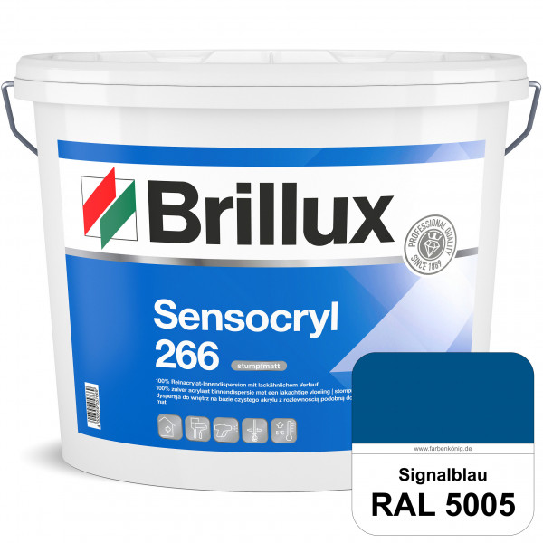 Sensocryl ELF 266 (RAL 5005 Signalblau) stumpfmatte hochwertige Reinacrylat-Innendispersion für Artz