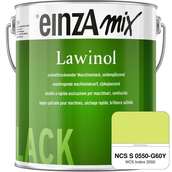 einzA Lawinol seidenglänzend (NCS S 0550-G60Y)