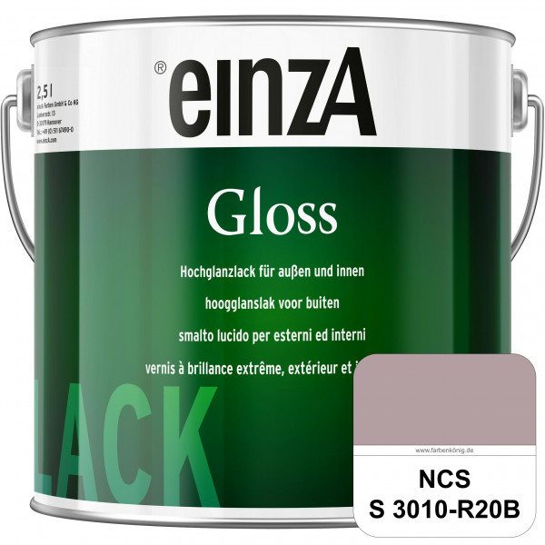 einzA Gloss (NCS S 3010-R20B) Hochwertiger Alkydharzlack in Premium-Qualität, hochglänzend.