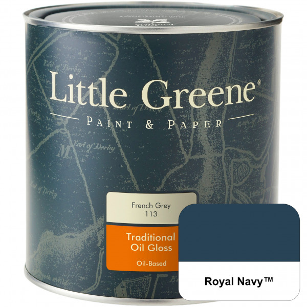Traditional Oil Gloss - 1 Liter (257 Royal Navy™)