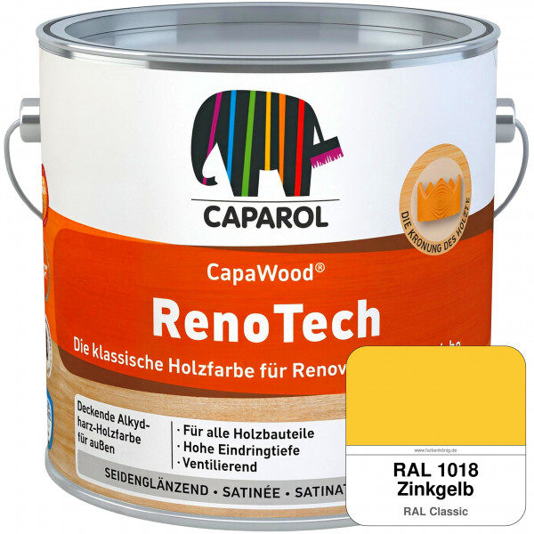 CapaWood® RenoTech (RAL 1018 Zinkgelb) - ersetzt Capadur RenoTech